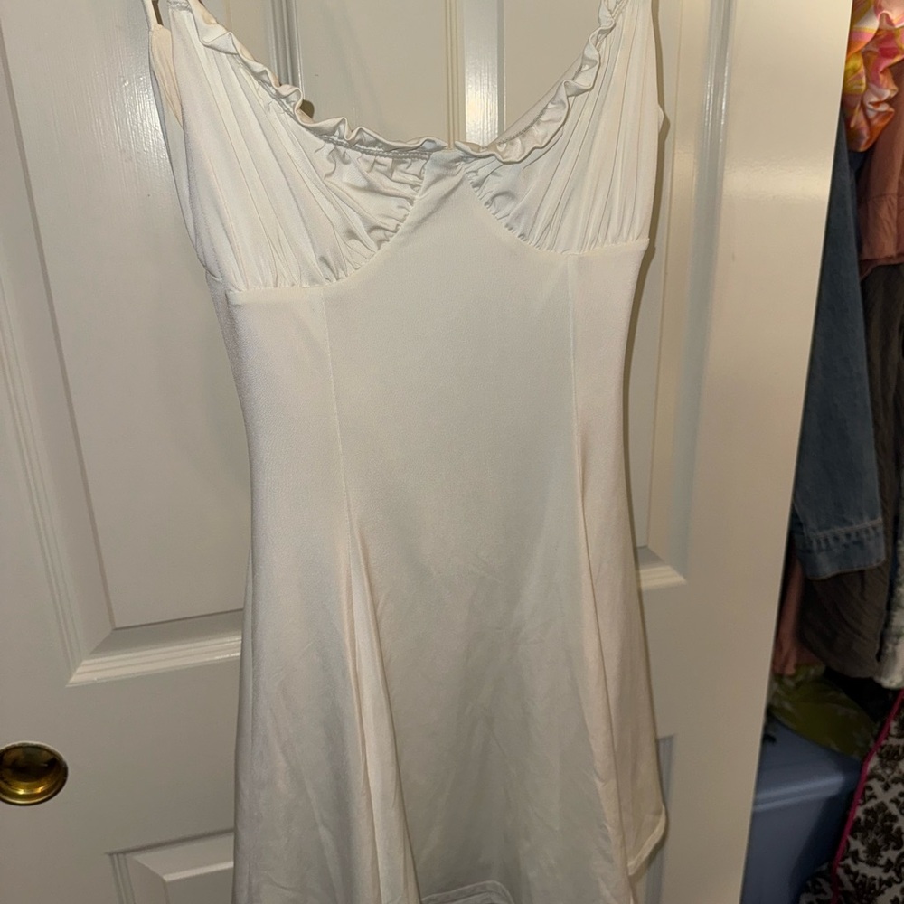 Elegant White Women's Nightgown